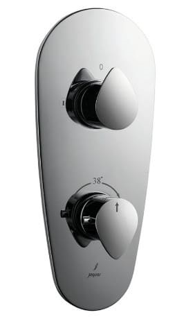 Củ sen ổn nhiệt âm tường màu chrome Ấn Độ Jaquar VGP-CHR-81681V