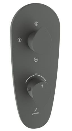 Mặt nạ sen nhiệt độ âm tường 3 đầu màu than chì Jaquar VGP-GRF-81683NK