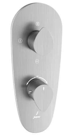 Củ sen ổn nhiệt âm tường 3 đầu ra thép không gỉ Ấn Độ Jaquar VGP-SSF-81683