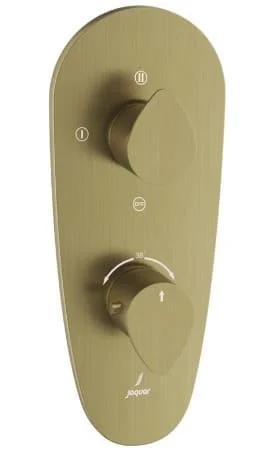 Củ sen ổn nhiệt âm tường 3 đầu ra màu đồng cổ Ấn Độ Jaquar VGP-ABR-81683