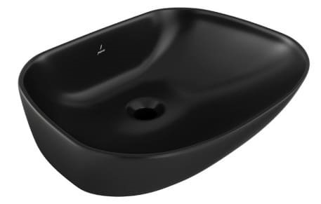 Chậu dương bàn đá Ấn Độ màu đen mờ Jaquar ACS-BLM-87901