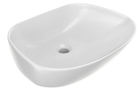 Chậu dương bàn đá Ấn Độ màu trắng mờ Jaquar ACS-WHM-87901