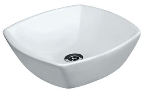 Chậu dương bàn đá Ấn Độ màu trắng Jaquar ARS-WHT-39901