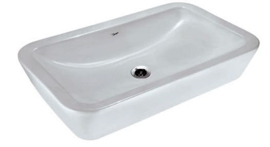 Chậu dương bàn đá Ấn Độ màu trắng Jaquar ARS-WHT-39903