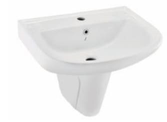 Chân chậu lửng Ấn Độ màu trắng Jaquar CNS-WHT-305V