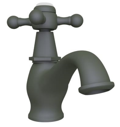 Vòi chậu rửa mặt lạnh màu than chì Ấn Độ Jaquar QQT-GRF-7011