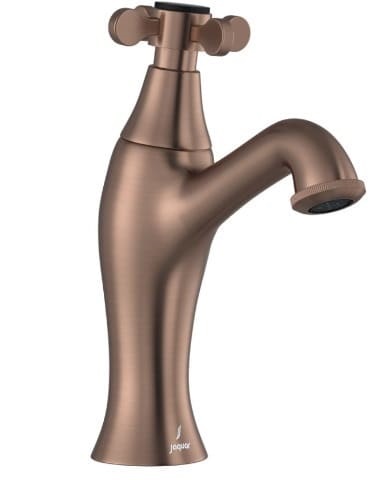 Vòi chậu rửa lạnh màu đồng đỏ Ấn Độ Jaquar QQP-ACR-7011PM