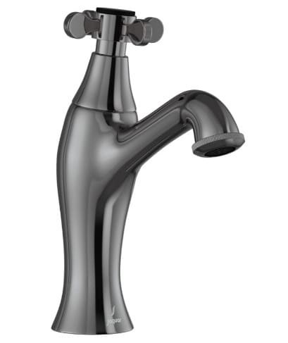 Vòi chậu rửa lạnh màu đen chrome Ấn Độ Jaquar QQP-BCH-7011PM