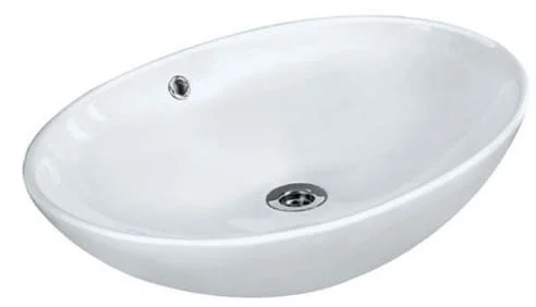 Chậu dương bàn đá Ấn Độ màu trắng Jaquar JDS-WHT-25901