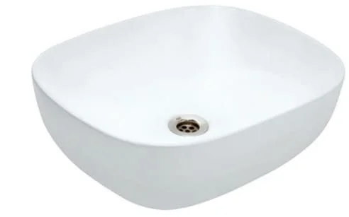 Chậu dương bàn đá Ấn Độ màu trắng mờ Jaquar JDS-WHT-25909