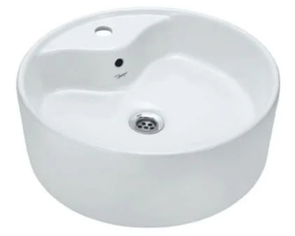 Chậu dương bàn đá Ấn Độ màu trắng Jaquar JDS-WHT-25935