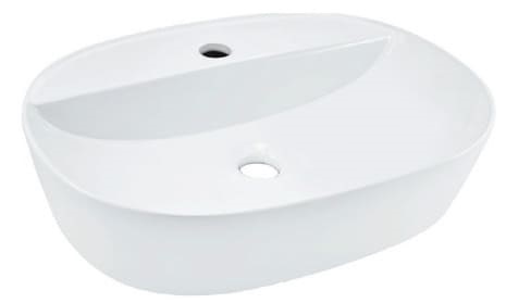 Chậu dương bàn đá Ấn Độ màu trắng Jaquar JDS-WHT-25937