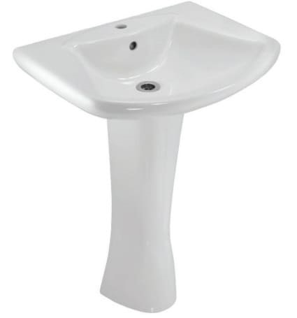 Chậu rửa treo tường màu trắng Ấn Độ Jaquar LYS-WHT-38801