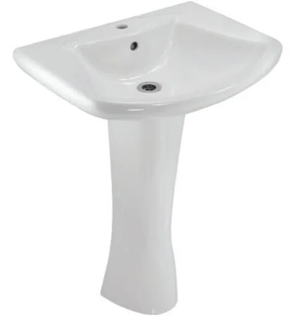 Chậu rửa treo tường màu trắng Ấn Độ Jaquar LYS-WHT-38801