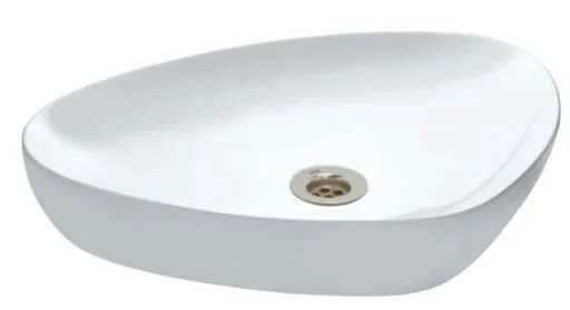 Chậu dương bàn đá Ấn Độ màu trắng Jaquar LYS-WHT-38901N
