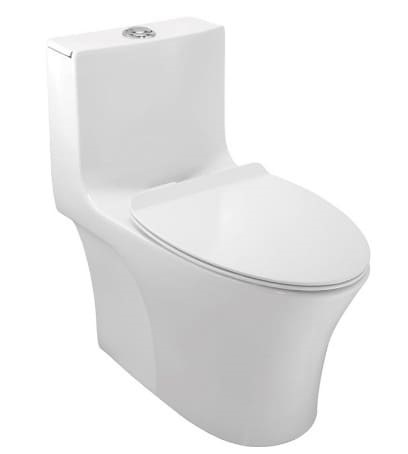 Bồn cầu 1 khối không vành Ấn Độ Jaquar ONS-WHT-10853S300UFSM