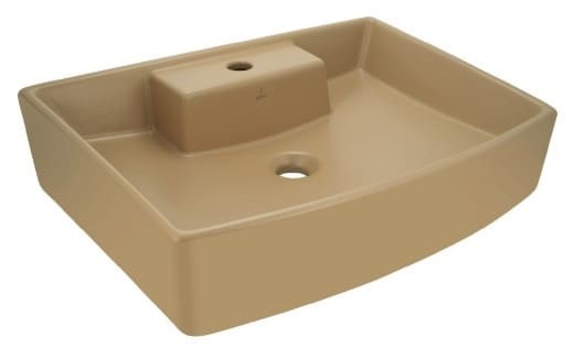 Chậu dương bàn đá Ấn Độ màu be mờ Jaquar KUS-BEM-35931PM