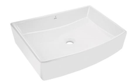 Chậu dương bàn đá Ấn Độ màu trắng mờ Jaquar KUS-WHM-35933PM