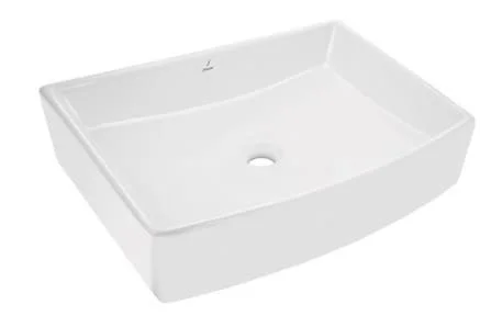 Chậu dương bàn đá Ấn Độ màu trắng mờ Jaquar KUS-WHM-35933PM