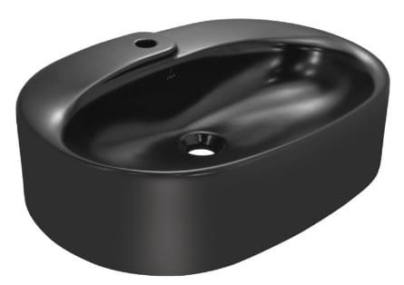 Chậu dương bàn đá Ấn Độ màu đen mờ Jaquar OPS-BLM-15931PM