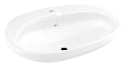 Chậu dương bàn đá Ấn Độ màu trắng mờ Jaquar OPS-WHM-15601PM