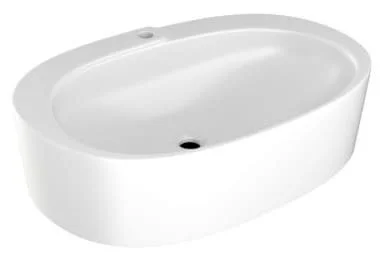 Chậu dương bàn đá Ấn Độ màu trắng mờ Jaquar OPS-WHM-15931PM