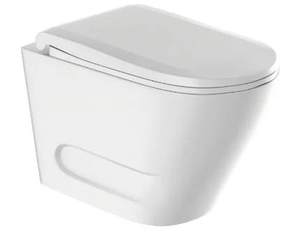 Bồn cầu treo tường không vành màu trắng mờ Jaquar OPS-WHM-15953BIUFPM