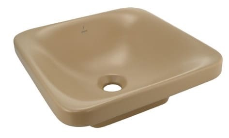 Chậu rửa dương bàn đá Ấn Độ màu be mờ Jaquar LAS-BEM-91901