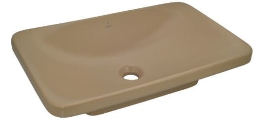 Chậu rửa dương bàn đá Ấn Độ màu be mờ Jaquar LAS-BEM-91905