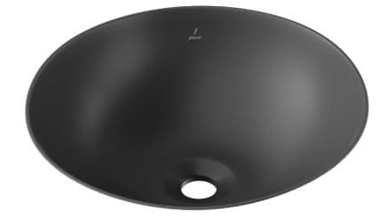 Chậu âm bàn đá Ấn Độ màu đen mờ Jaquar LAS-BLM-91707