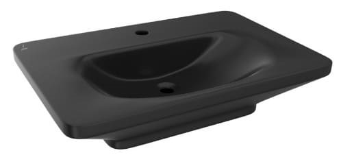 Chậu rửa dương bàn đá Ấn Độ màu đen mờ Jaquar LAS-BLM-91933