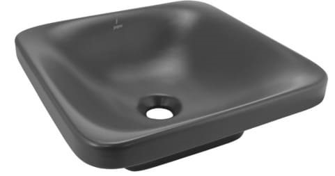 Chậu rửa dương bàn đá Ấn Độ màu xám mờ Jaquar LAS-GRM-91901