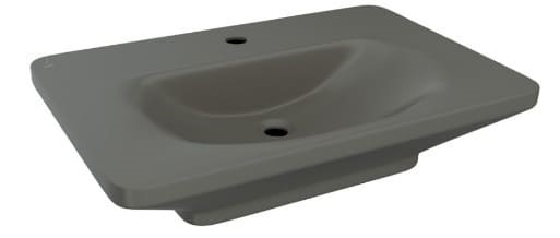 Chậu rửa dương bàn đá Ấn Độ màu xám mờ Jaquar LAS-GRM-91933