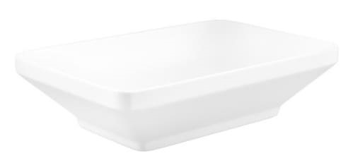 Chậu rửa dương bàn đá Ấn Độ màu trắng mờ Jaquar LAS-WHM-91905