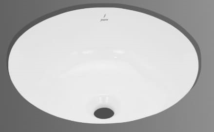Chậu âm bàn đá Ấn Độ màu trắng Jaquar LAS-WHT-91705