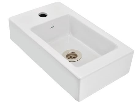 Chậu rửa dương bàn đá Ấn Độ màu trắng Jaquar JDS-WHT-25801