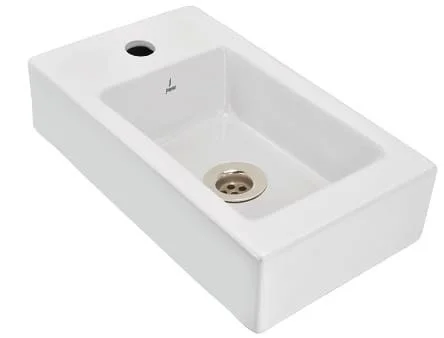 Chậu rửa dương bàn đá Ấn Độ màu trắng Jaquar JDS-WHT-25801