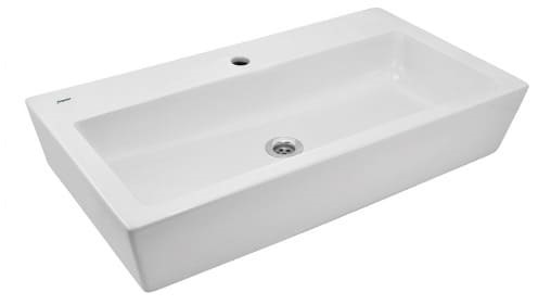 Chậu rửa dương bàn đá Ấn Độ màu trắng Jaquar KUS-WHT-35931N