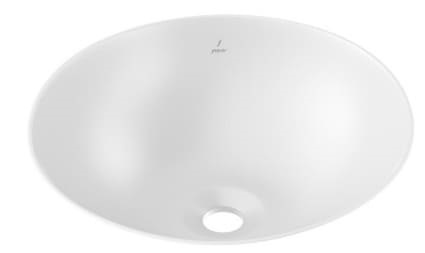 Chậu âm bàn đá Ấn Độ màu trắng mờ Jaquar LAS-WHM-91705