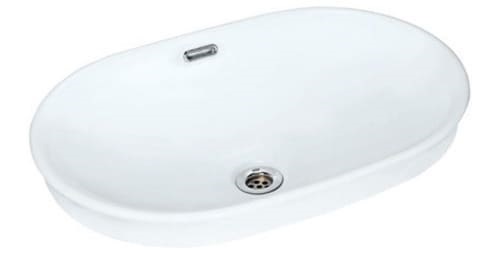 Chậu rửa dương bàn đá Ấn Độ màu trắng Jaquar SLS-WHT-6601