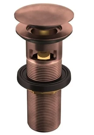 Đầu xả nhấn có tràn màu đồng đỏ Jaquar ALD-ACR-729L130