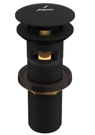 Đầu xả nhấn có tràn màu đen mờ Jaquar ALD-BLM-729L130