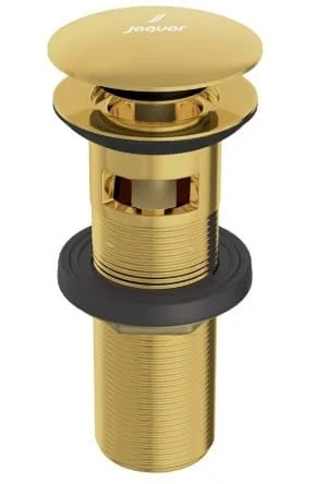 Đầu xả nhấn có tràn màu vàng sáng Jaquar ALD-GBP-729L130