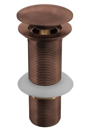 Đầu xả nhấn có tràn màu đồng đỏ Ấn Độ Jaquar ALD-ACR-727L130