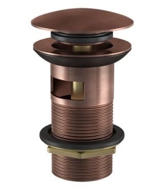 Đầu xả nhấn có tràn màu đồng đỏ Jaquar ALD-ACR-729