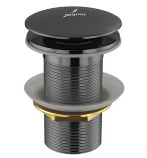 Đầu xả nhấn có tràn màu đen chrome Ấn Độ Jaquar ALD-BCH-727