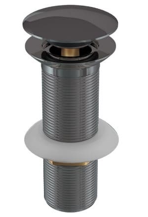 Đầu xả nhấn có tràn màu đen chrome Ấn Độ Jaquar ALD-BCH-727L130