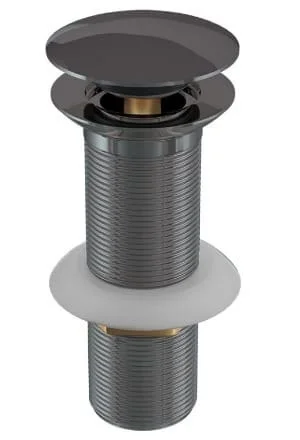 Đầu xả nhấn có tràn màu đen chrome Ấn Độ Jaquar ALD-BCH-727L130