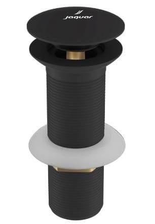 Đầu xả nhấn có tràn màu đen mờ Ấn Độ Jaquar ALD-BLM-727L130