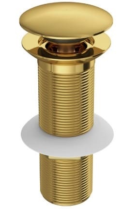 Đầu xả nhấn có tràn màu vàng sáng Ấn Độ Jaquar ALD-GBP-727L130